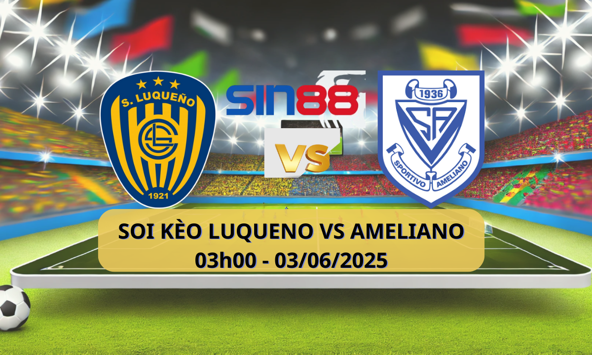 Áp phích trận đấu Sportivo Luqueño và Sportivo Ameliano
